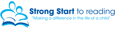 A graphic image promotes the Strong Start literacy program